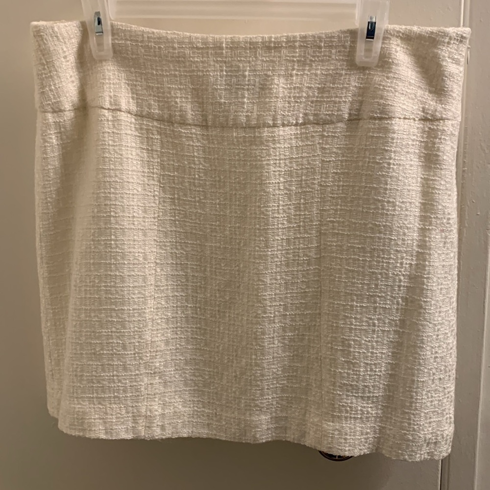 Banana Republic boule tweed mini skirt size:14